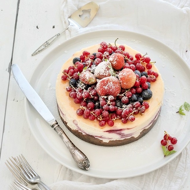 Saftige Beerentorte