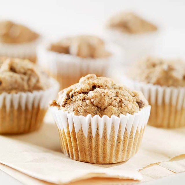 Bananen-Haferflocken Muffins