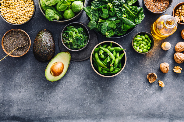 Vegane Lebensmittel mit Omega-3 Fettsäuren